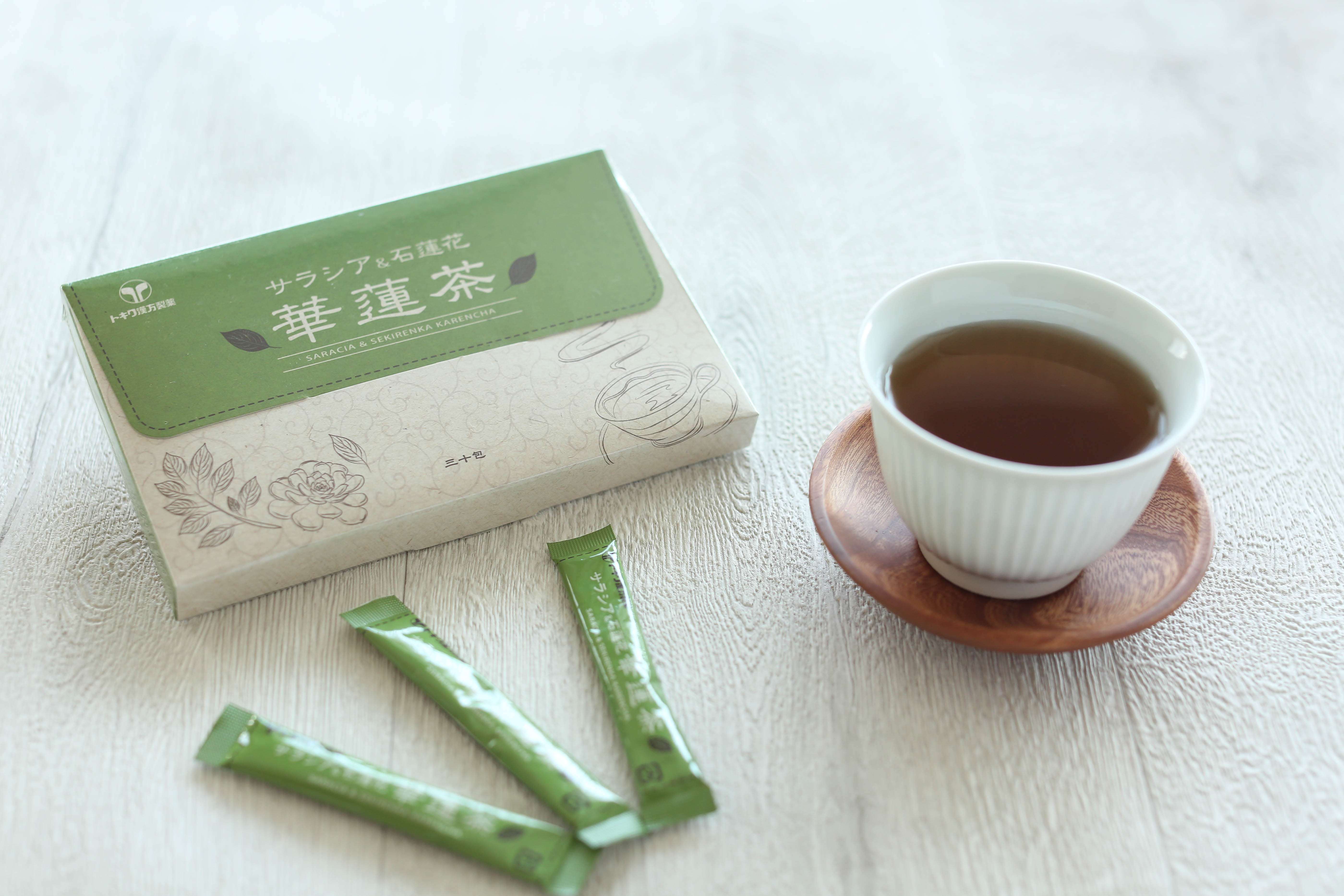 サラシア＆華蓮茶の写真